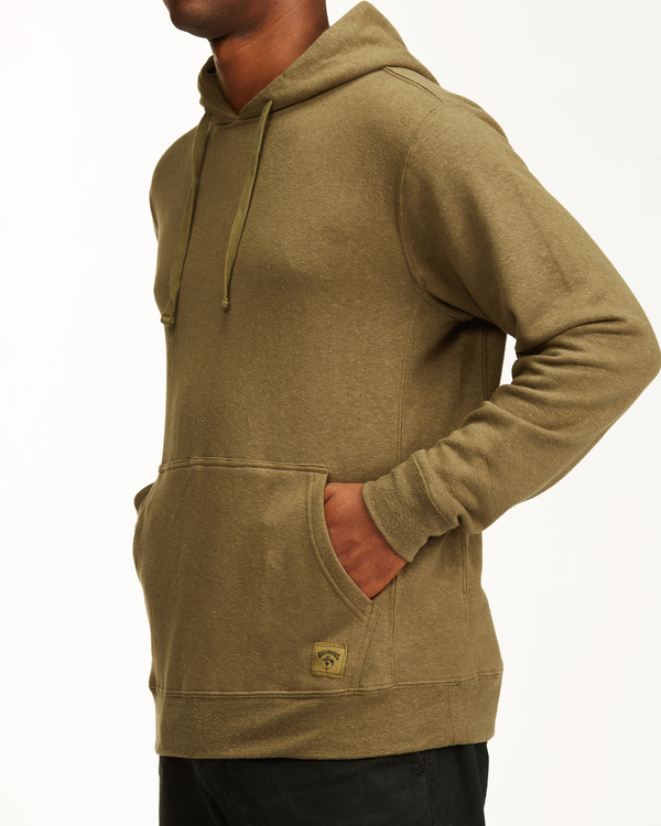 3 Adventure Division Ventura Hemp - Felpa con cappuccio in materiale riciclato da Uomo  X1FL02BIS1 Billabong