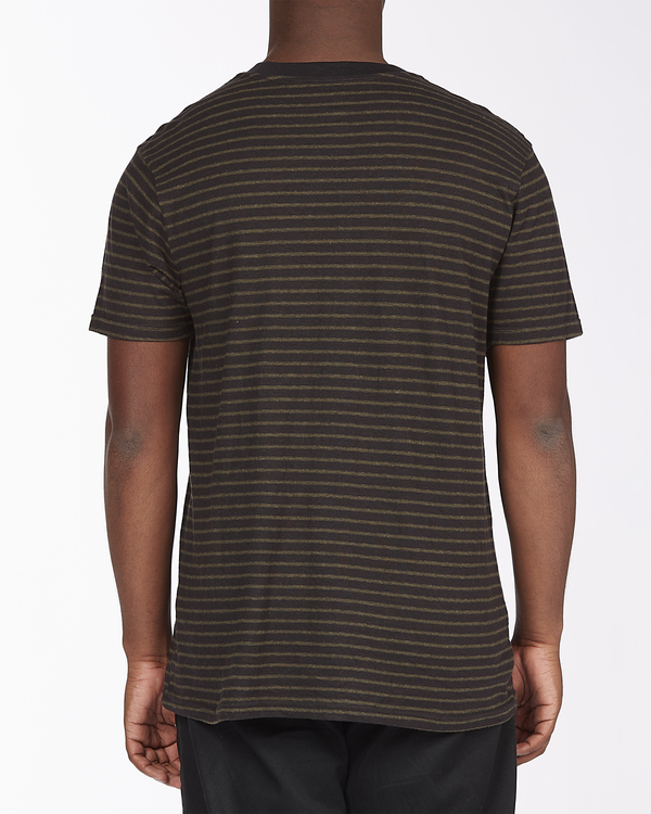 1 Adventure Division El Dorado Hemp Stripe - Camiseta para Hombre Negro X1JE27BIS1 Billabong
