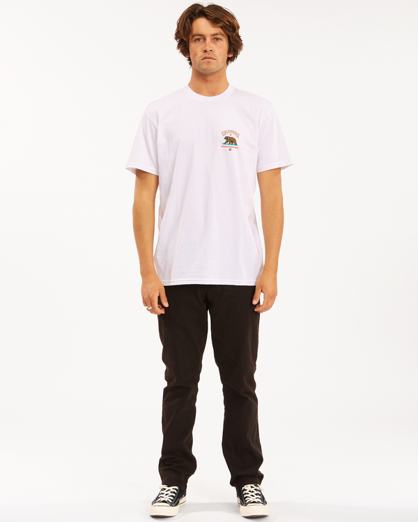 1 Arch CA - T-shirt voor Heren White X1SS04BIS1 Billabong