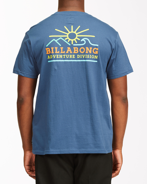 1 Adventure Division Hills - T-shirt pour Homme Bleu X1SS12BIS1 Billabong