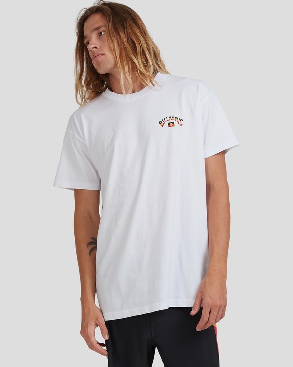 4 Flag Arch - T-Shirt for Men  X1SS15BIS1 Billabong