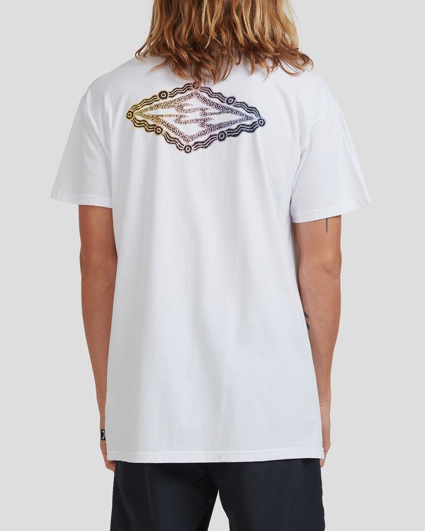 5 Diamond Skies - T-shirt voor Heren White X1SS18BIS1 Billabong