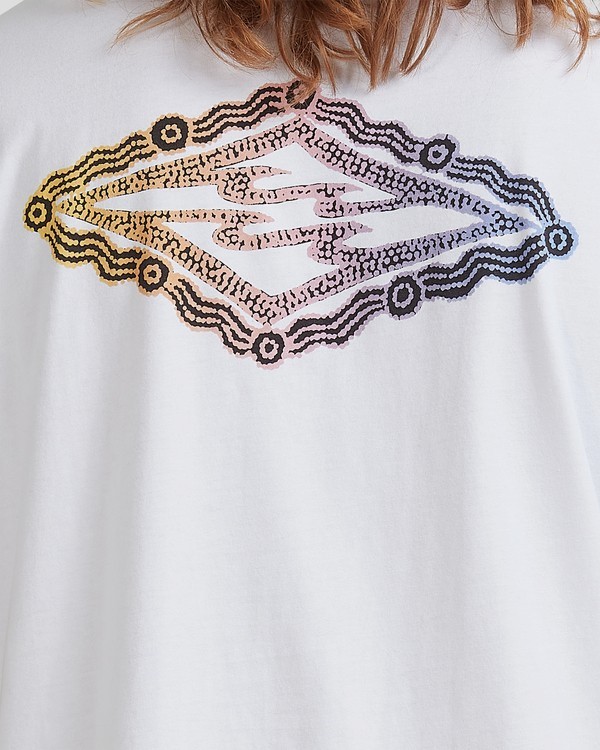 8 Diamond Skies - T-shirt voor Heren White X1SS18BIS1 Billabong