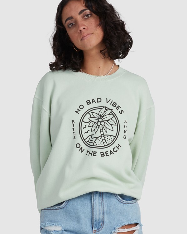 6 Palm Vibes - Sweat pour Femme  X3FL23BIS1 Billabong