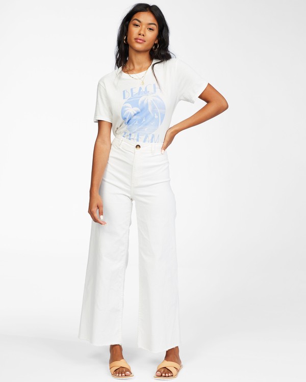 1 Free Fall - Pantalón de pierna ancha para Mujer  X3PT04BIS1 Billabong