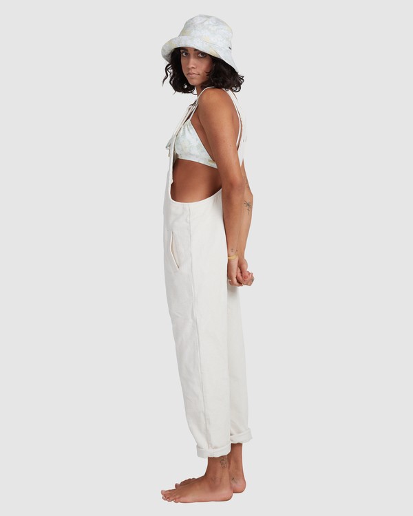 Billabong white jumpsuit online