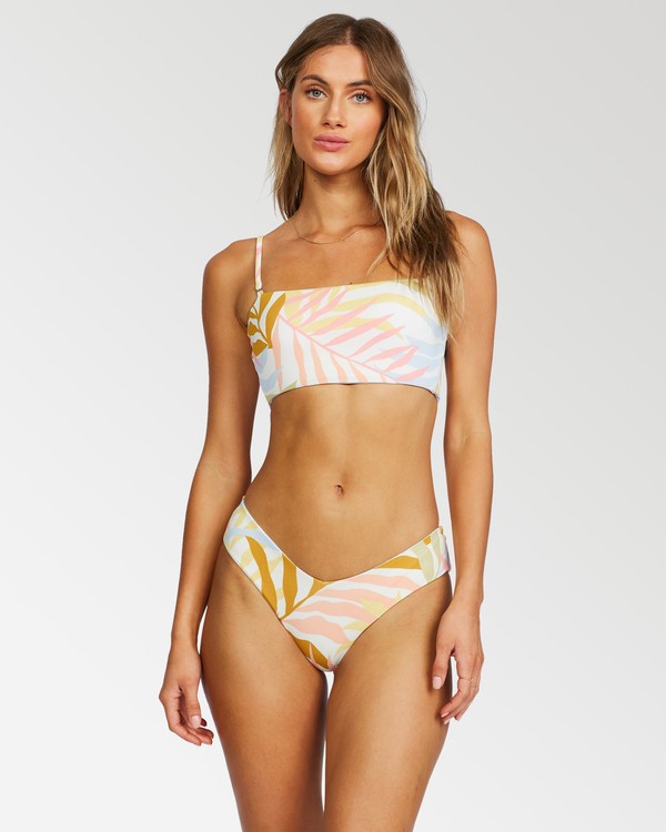 3 Tropic Jungle - Reversible Bikini Top for Women  X3ST02BIS1 Billabong