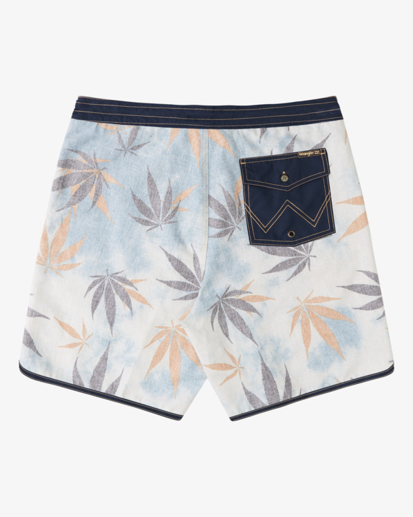 2 Wrangler 73 Mull Leaf 17" - Boardshorts for Men Multi Z1BS05BIF1 Billabong