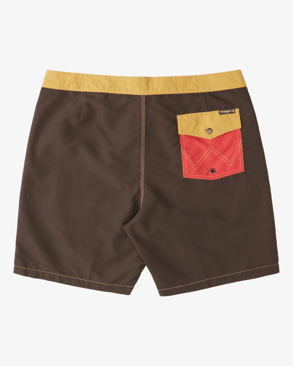 3 Wrangler Icons 17" - Boardshort pour Homme Rouge Z1BS06BIF1 Billabong