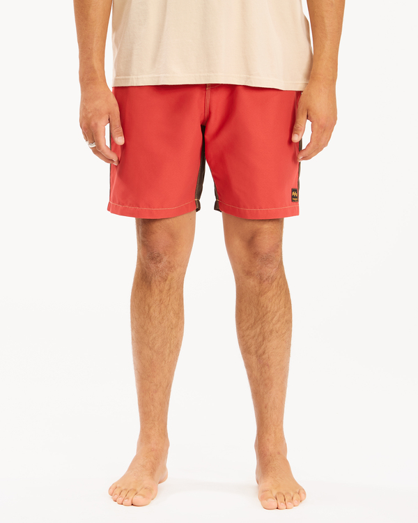 6 Wrangler Icons 17" - Boardshort pour Homme Rouge Z1BS06BIF1 Billabong