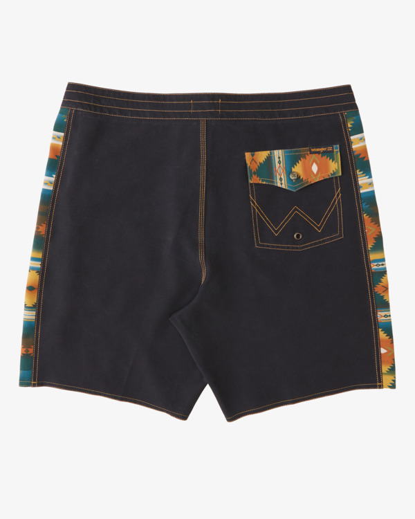 2 Wrangler Westward D Bah 17" - Boardshort pour Homme Noir Z1BS08BIF1 Billabong