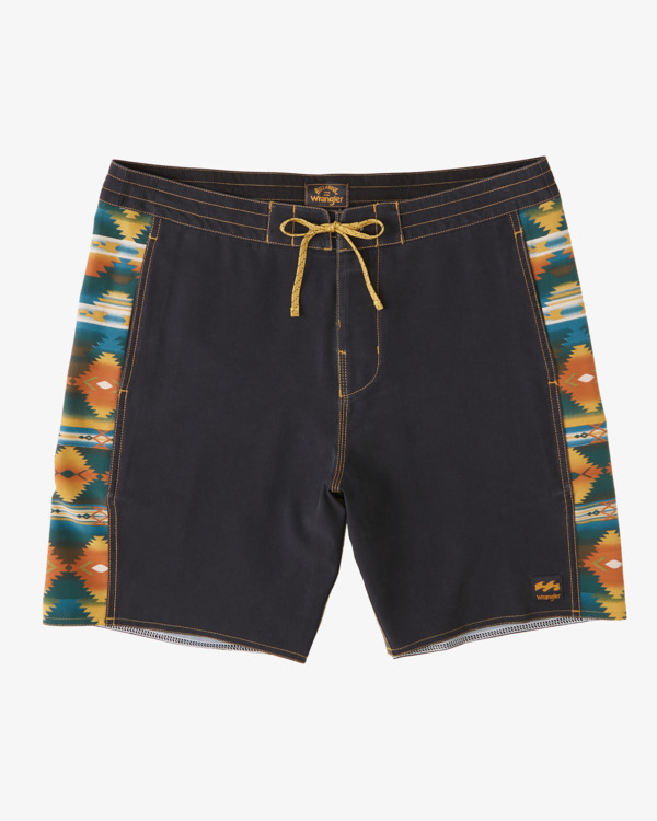 1 Wrangler Westward D Bah 17" - Boardshort pour Homme Noir Z1BS08BIF1 Billabong