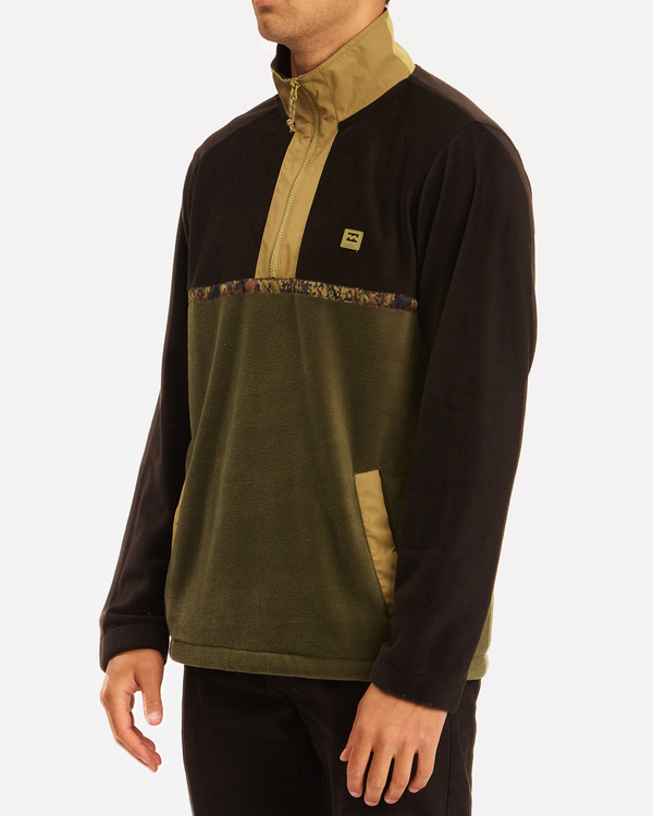 2 Boundary - Fleecetrui met Halve Rits voor Heren  Z1FL45BIF1 Billabong