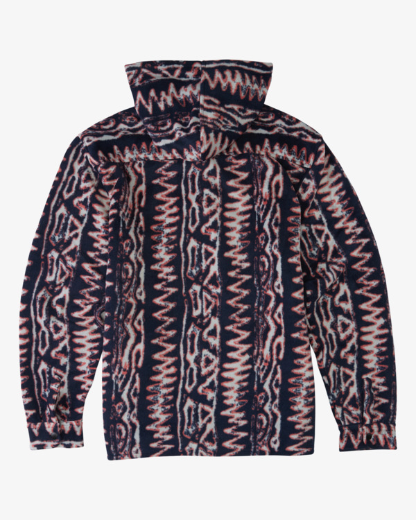 6 Furnace Anorak - Water Repellent Hooded Furnace Fleece for Men Blue Z1FL46BIF1 Billabong