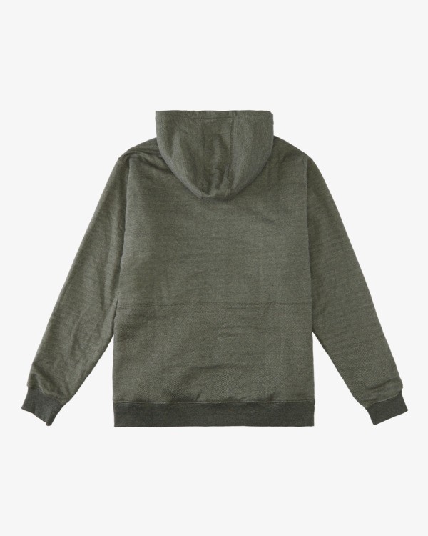 1 Hudson Sherpa - Sudadera con Capucha y Cremallera para Hombre Marron Z1FL50BIF1 Billabong