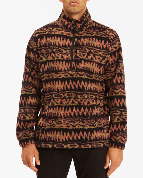 0 Boundary - Half Zip Furnace Fleece for Men  Z1FL52BIF1 Billabong