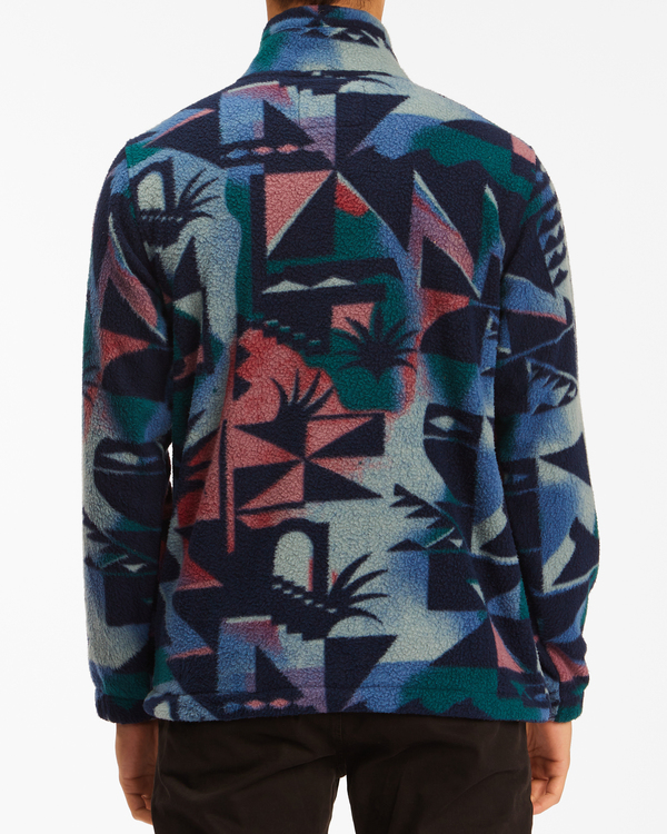 2 Boundary - Furnace-Fleece mit Halbreißverschluss für Männer Blau Z1FL52BIF1 Billabong