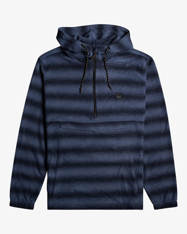 0 Boundary - Sweat à capuche demi-zip pour Homme Bleu Z1FL53BIF1 Billabong