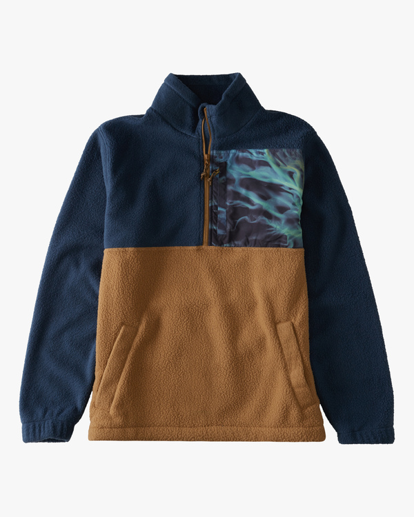 12 Boundary - Polaire Furnace demi-zip pour Homme Bleu Z1FL60BIF1 Billabong
