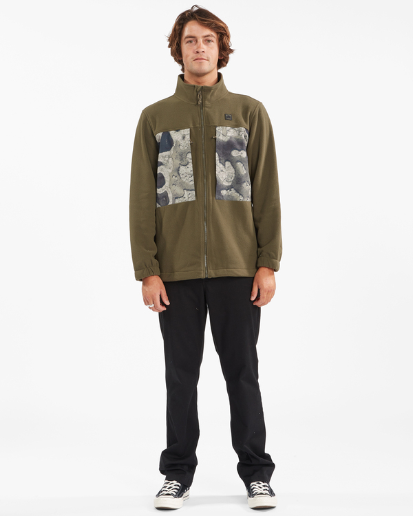 3 Canyon - Sweatshirt mit Reißverschluss für Männer Weiss Z1FL62BIF1 Billabong