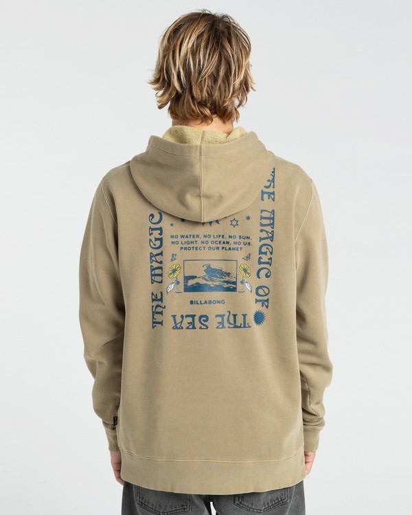 2 Psych - Hoodie for Men Green Z1HO15BIF1 Billabong