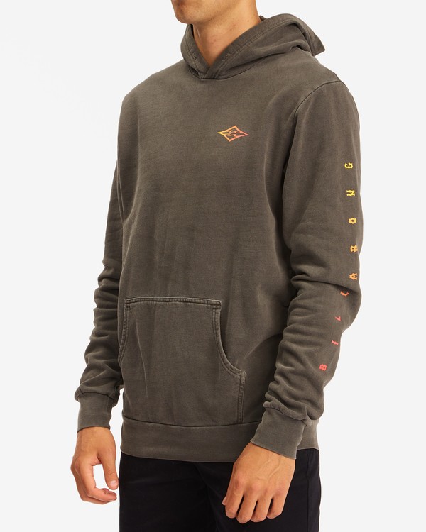 2 Wave Washed - Hoodie for Women Negro Z1HO17BIMU Billabong