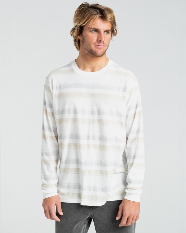 0 Die Cut - Long Sleeve T-Shirt for Men White Z1JE20BIF1 Billabong