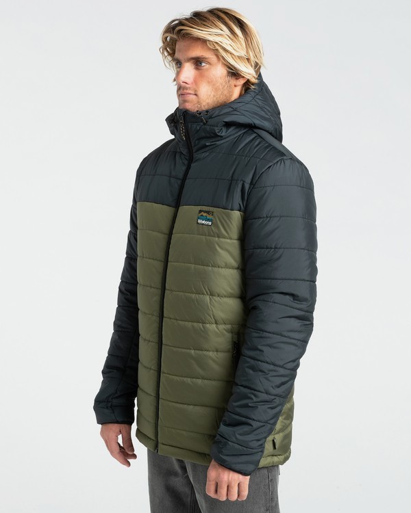 3 Surf Check Puffer - Puffer Jacket for Men  Z1JK37BIF1 Billabong