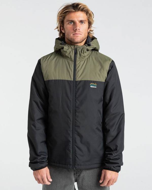 1 Bus Stop - Puffer Jacket for Men Preto Z1JK38BIF1 Billabong