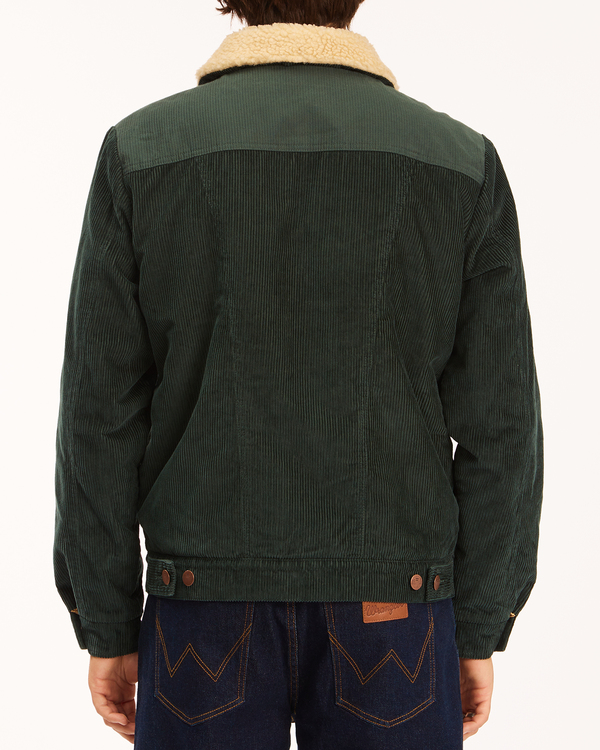 4 Wrangler Range - Corduroy Jacket for Men Green Z1JK48BIF1 Billabong