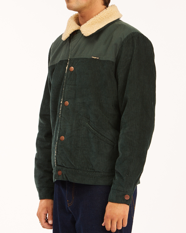 6 Wrangler Range - Corduroy Jacket for Men Green Z1JK48BIF1 Billabong