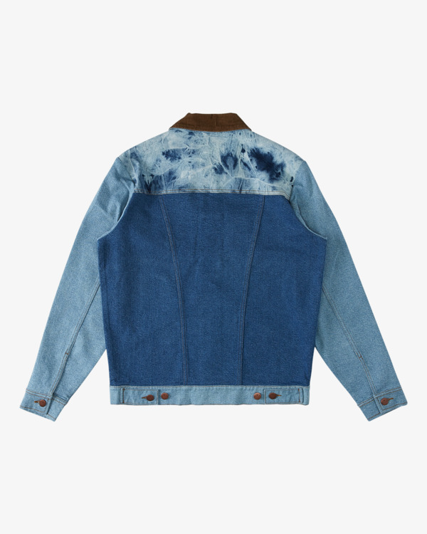 7 Wrangler Team Ranch Mixup - Denim Jacket for Men Blue Z1JK52BIF1 Billabong
