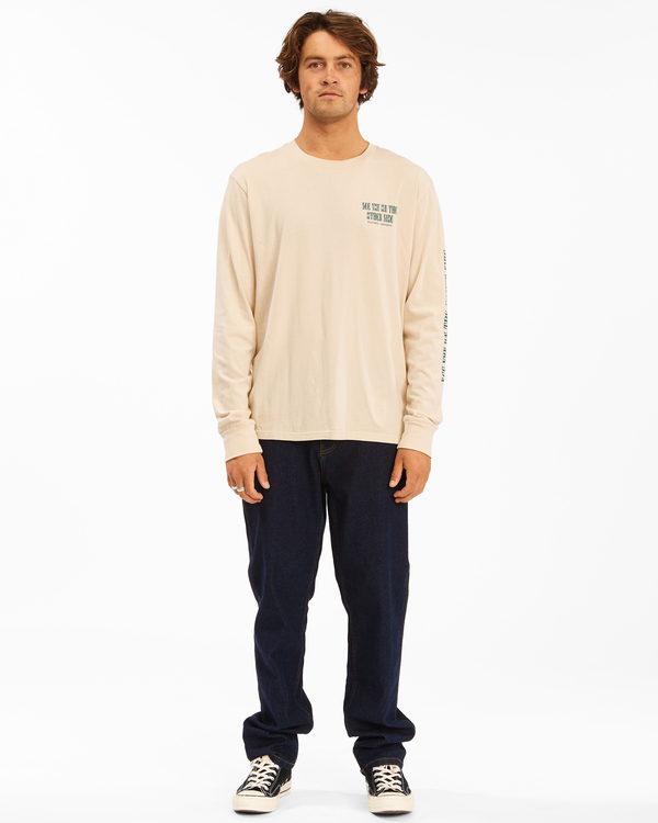 1 Wrangler Westward - Longsleeve f&uuml;r M&auml;nner Weiss Z1LS05BIF1 Billabong