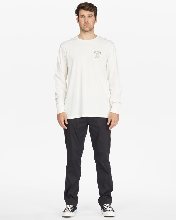 3 Wetlands Arch - T-shirt manches longues pour Homme Blanc Z1LS19BIF1 Billabong