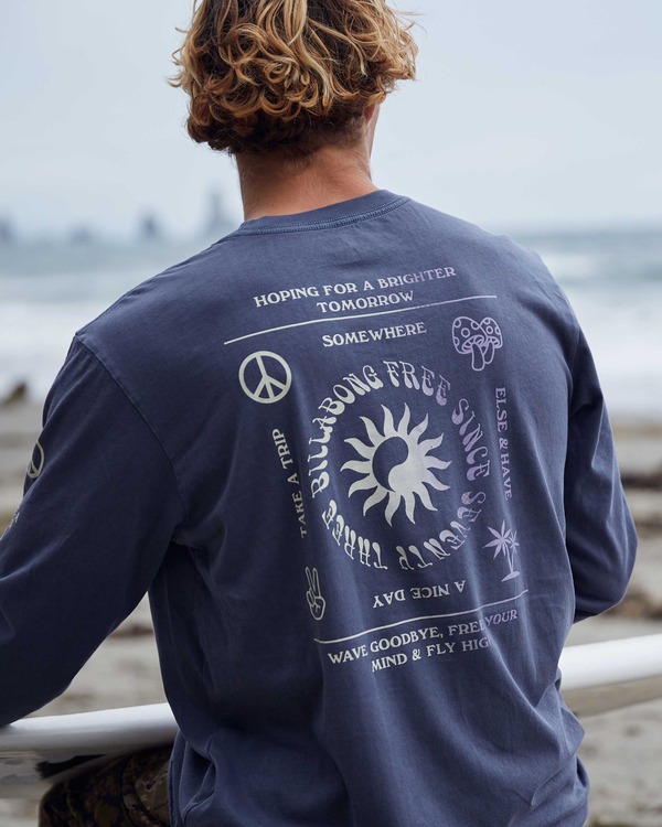 0 Trippin - T-shirt met Lange Mouw voor Heren  Z1LS21BIF1 Billabong