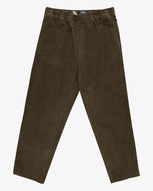 7 Wrangler Bowie Layback - Corduroy Trousers for Men Multi Z1PT20BIF1 Billabong
