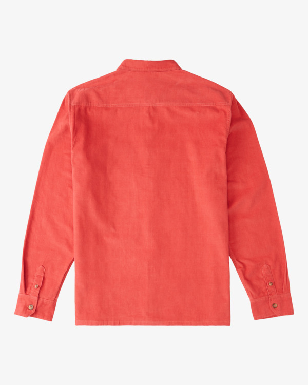 8 Wrangler Bowie - Camiseta de pana para Hombre Rojo Z1SH34BIF1 Billabong