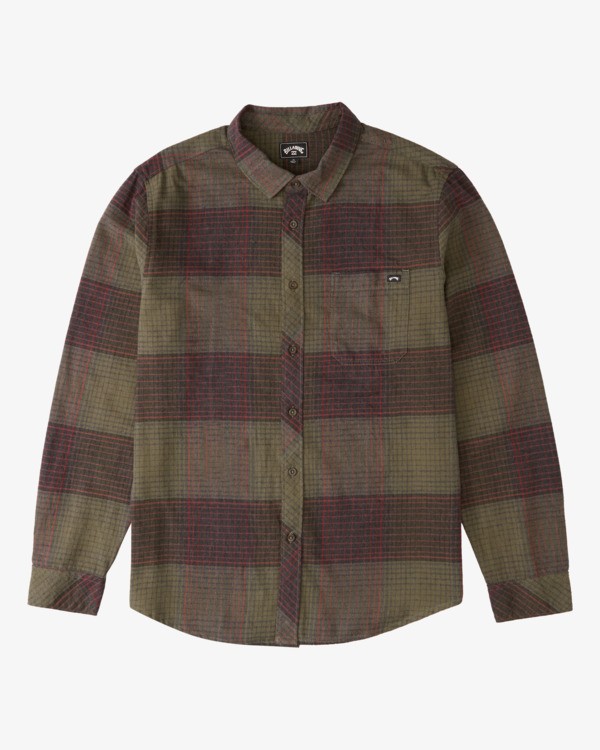0 Coastline  - Camiseta de franela para Hombre Marron Z1SH36BIF1 Billabong