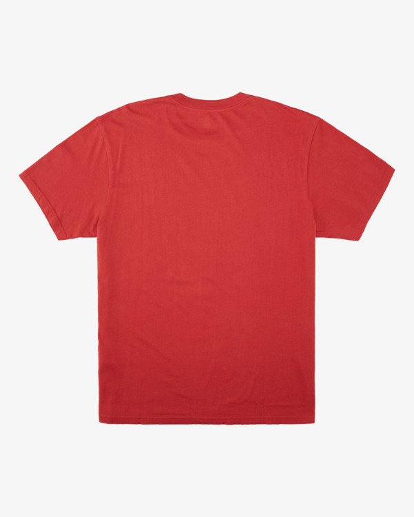 7 Wrangler Lands - Camiseta para Hombre Rojo Z1SS08BIMU Billabong