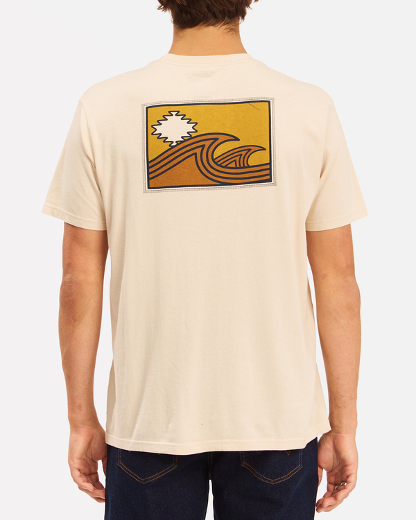 3 Wrangler Sandwave - T-Shirt for Men White Z1SS16BIF1 Billabong