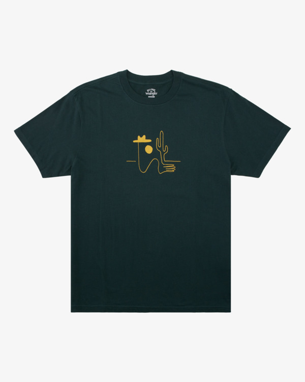 6 Wrangler Sleepwalker - T-Shirt for Men Green Z1SS17BIF1 Billabong