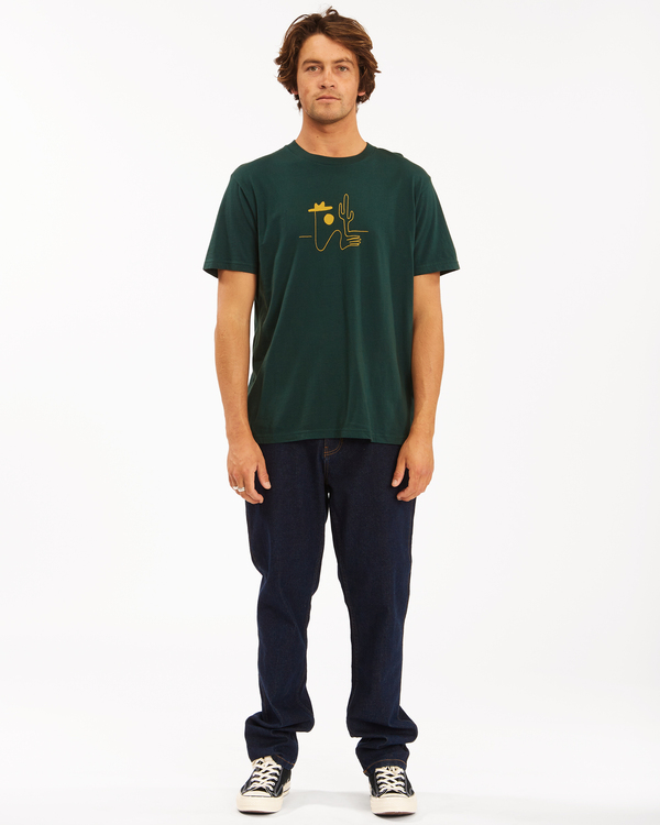 2 Wrangler Sleepwalker - T-Shirt for Men Green Z1SS17BIF1 Billabong