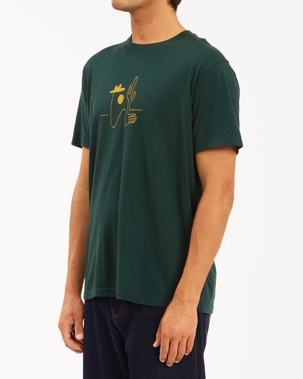 4 Wrangler Sleepwalker - T-Shirt for Men Green Z1SS17BIF1 Billabong