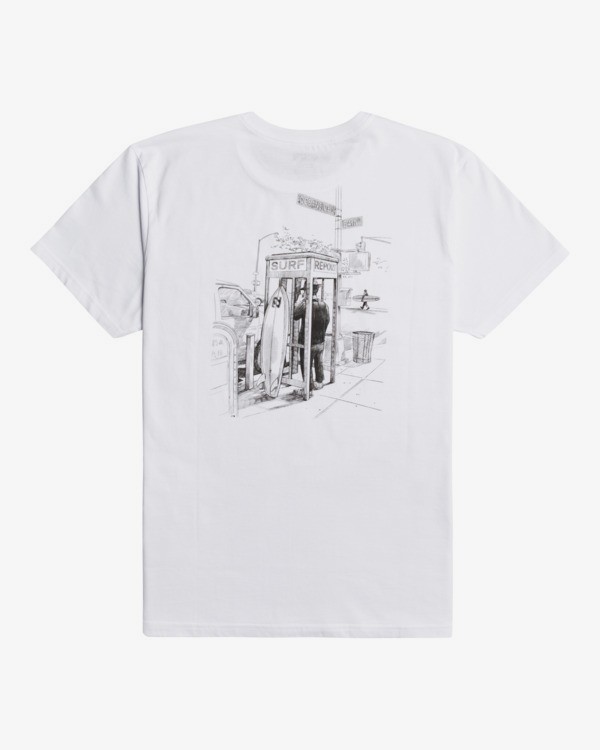 1 Surfreport - T-Shirt für Männer Weiss Z1SS36BIF1 Billabong