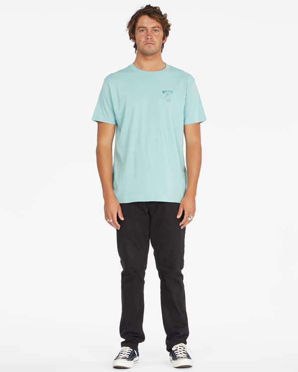 3 Glacier Runoff Arch - T-shirt pour Homme Bleu Z1SS49BIF1 Billabong
