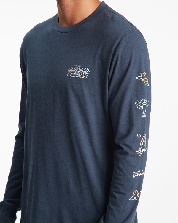 5 Aloha - Long Sleeve T-Shirt for Men  Z1SS85BIF1 Billabong