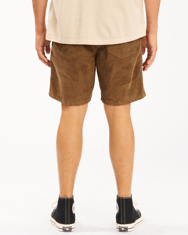 4 Wrangler Bowie Layback - Short de Pana para Hombre Marron Z1WK50BIF1 Billabong