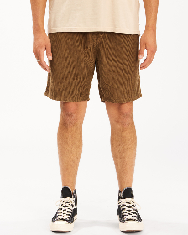 1 Wrangler Bowie Layback - Short de Pana para Hombre Marron Z1WK50BIF1 Billabong