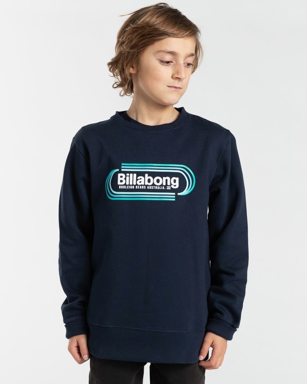0 Road Stop - Sweatshirt for Boys Blue Z2CR05BIF1 Billabong