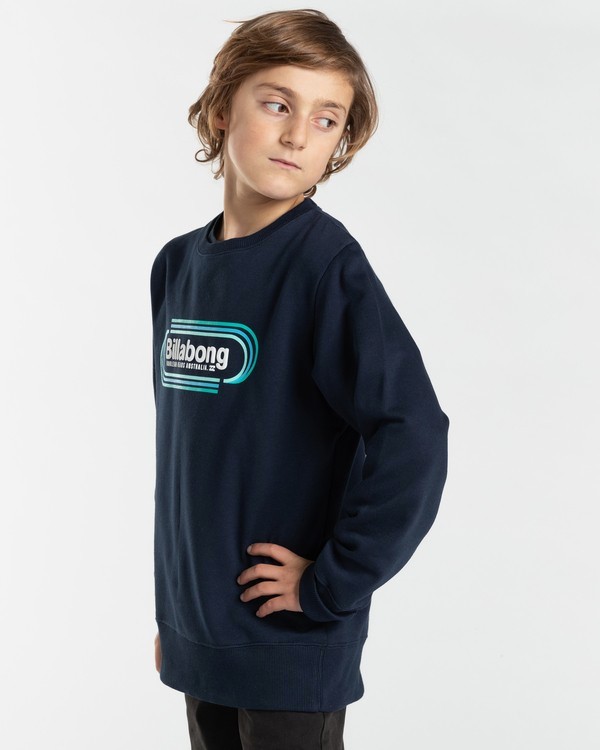 2 Road Stop - Sweatshirt for Boys Blue Z2CR05BIF1 Billabong